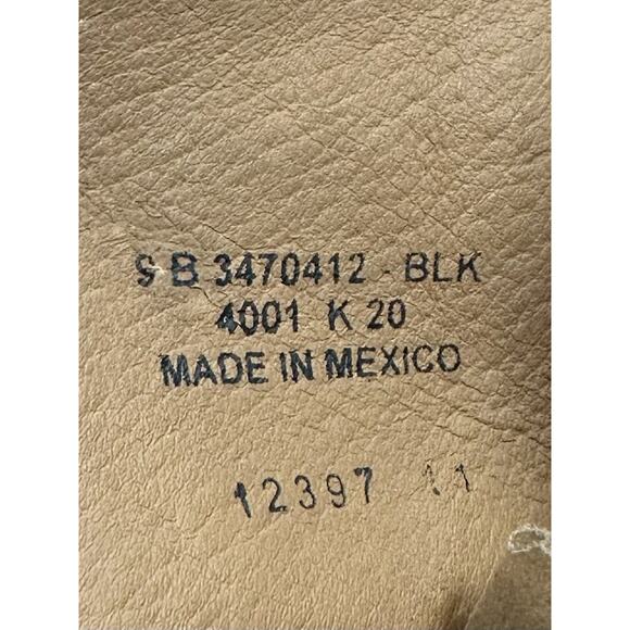 Womens' FRYE Melissa Black Leather Button Inside Zip Tall Riding Boots Sz 9B - Picture 13 of 13